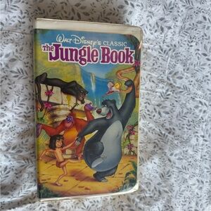 Black Diamond The Jungle Book VHS - Colorful Cover